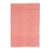 Dash & Albert by Annie Selke Herringbone Coral Woven Cotton Rug, 4' x 6' For Sale