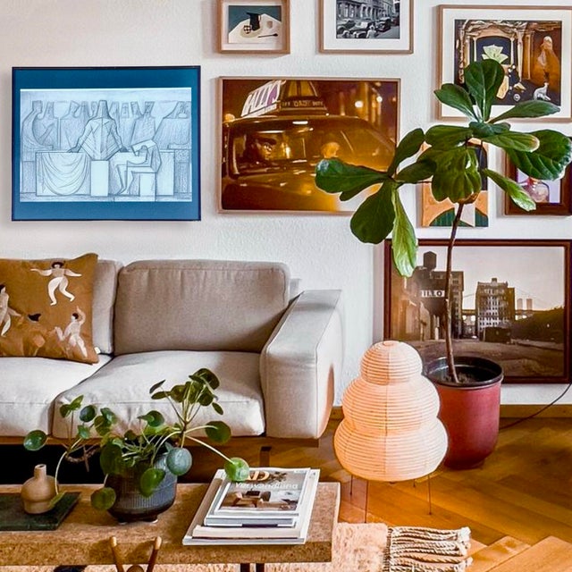 Bring a piece of Barcelona’s artistic legacy into your space with this **rare original vintage art print of "Santa Cena"...