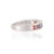 Not Yet Made - Made To Order Bochic Rainbow 1.31 Ct Multi Sapphire Statement Band Ring in 925 Silver Size 9 For Sale - Image 5 of 13