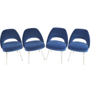 Saarinen Executive Side Chairs - Set of 4 For Sale