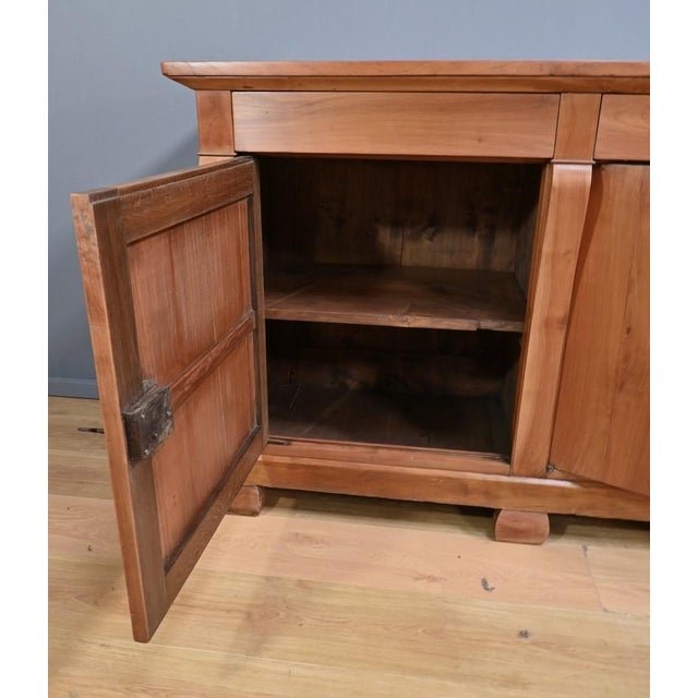 Large Restoration Cherrywood Sideboard, Mid-19th Century For Sale - Image 14 of 18