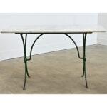 French 19th Century Marble Top Garden Table For Sale - Image 15 of 16