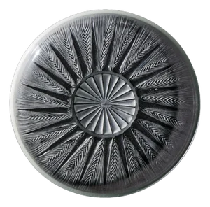 René Lalique Epis French Frosted Glass Plate