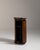 Fluted walnut pedestal cabinet in Rich Walnut Brown. Its rich walnut brown finish sets off marble top, fluted cylindrical...