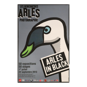 2013 Original Festival Poster, Arles Swan- Michel Bouvet