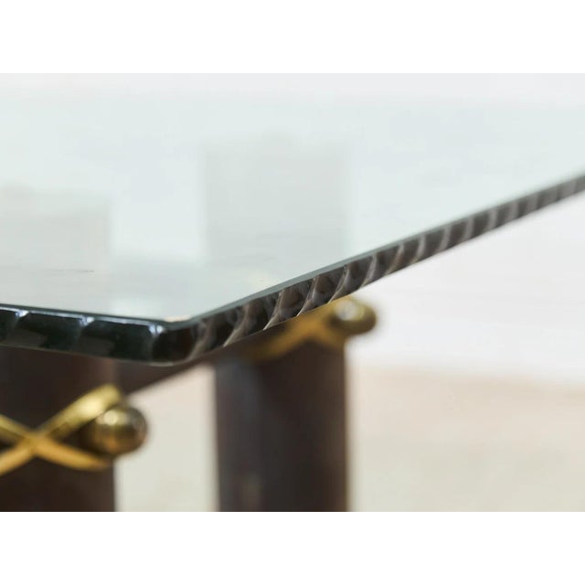 Modern Mid 20th Century Large Chunky Post Modern Coffee Table For Sale - Image 3 of 7