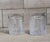 Contemporary 1990s Ralph Lauren Crystal Herringbone 2x Double Old Fashioned Glasses For Sale - Image 3 of 8