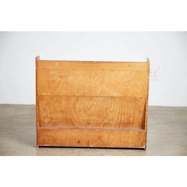1950s Danish, Mid Century Wall-Mounted Teak Plate Rack For Sale - Image 4 of 13