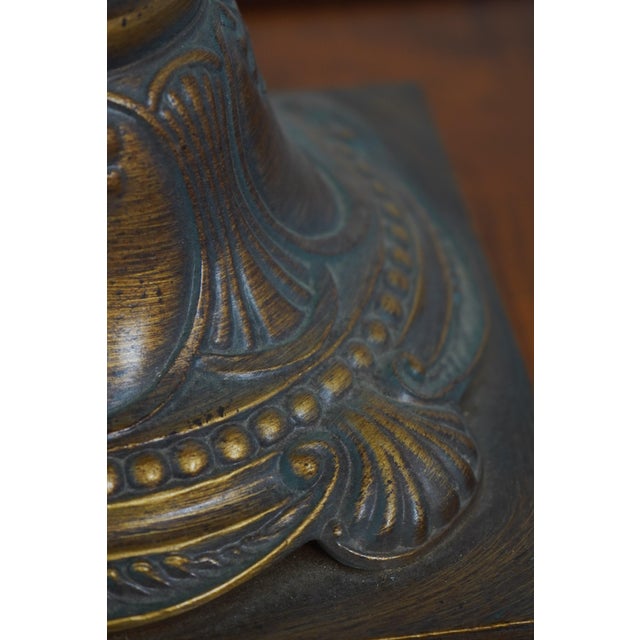 Ellis Island Mica Shade Table Lamp For Sale In Philadelphia - Image 6 of 12