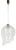 LS178 Pendant Lamp in Bubble Crystal from Mazzega, Italy, 1970s For Sale