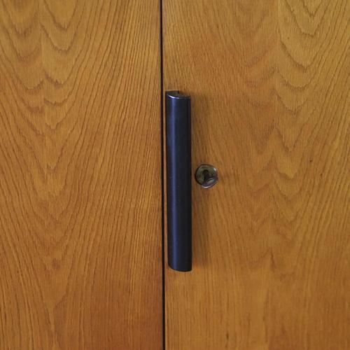 Wood Art Deco Wardrobe with Three Doors, 1940 For Sale - Image 7 of 16