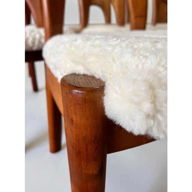 Brown Morten Dining Chairs by Niels Koefoed, 1960s, Set of 10 For Sale - Image 8 of 9