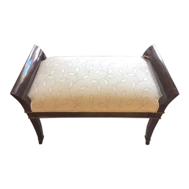 Panache Designs Handeled Walnut Bench For Sale