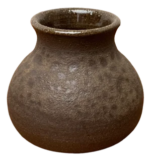 Mid-Century German Studio Pottery Vase from TM, 1960s