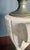 Vintage Neoclassical Faux Marble Ceramic & Brass Urn Table Lamp For Sale - Image 12 of 12