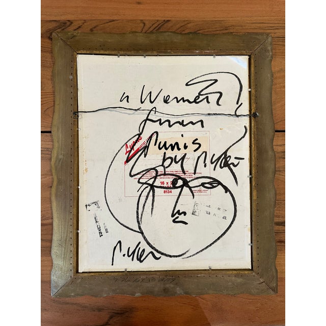 Abstract "Woman From Paris", Peter Keil, 1967 For Sale - Image 3 of 5