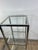 Chrome and Glass Side Table, 2000s For Sale - Image 10 of 10