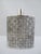 Mexican Sterling Silver Heavily Textured Basket Weave Hip Flask For Sale - Image 10 of 11