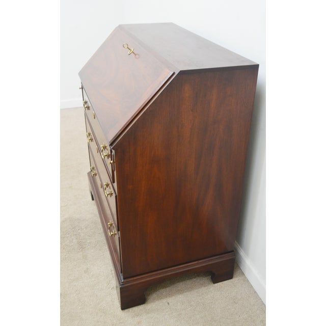 Henkel Harris Mahogany Secretary Desk For Sale - Image 10 of 15