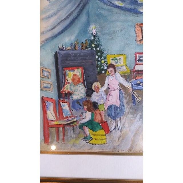 What a delightful little gem this is. Children enjoying their very own art class at the Museum of Modern Art. Betty Kathe'...