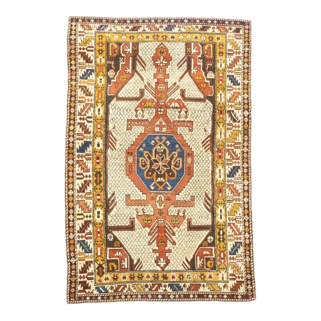 Antique Shirvan Rug 3'10'' x 5'10'' For Sale