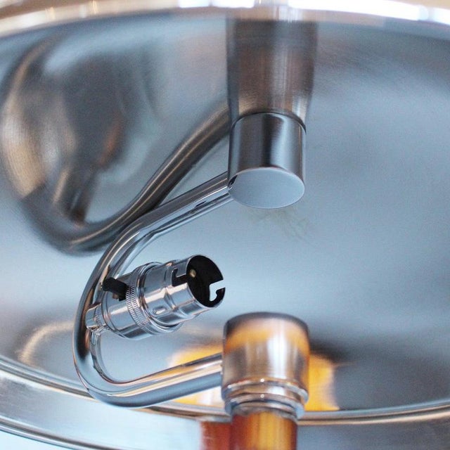 Art Deco Dome Lamp, 1930s For Sale - Image 4 of 6