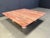 Pink Red Travertine Coffee Table by Angelo Mangiarotti for Up&Up, Italy, 1970s For Sale - Image 8 of 16