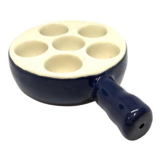 Emile Henry France Escargot Ceramic Bakeware For Sale