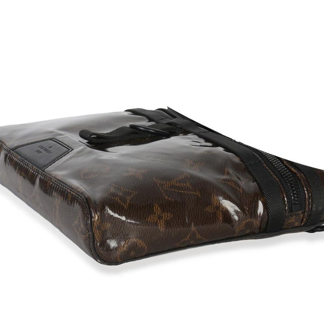 Monogram Glaze Canvas Messenger Bag PM For Sale - Image 9 of 9