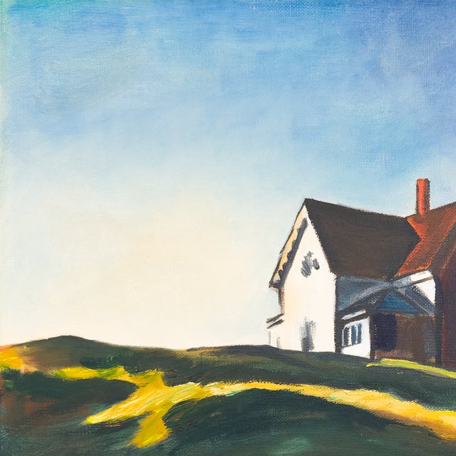 Realism Lighthouse on a Hill - Tomoko Parry, C. 1990s For Sale - Image 3 of 10