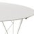 Vintage Coffee Table in White Metal from Zuiver Webframe, 2010s For Sale - Image 5 of 7