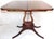 Late 1930s Vintage Lexington Chair Company Mahogany Veneer Lyre Flip-Top Game Table For Sale - Image 10 of 18
