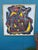 Highly decorative and a perfect square sail is this bold coloured abstract art piece. Clearly could be mixed with a Modern...