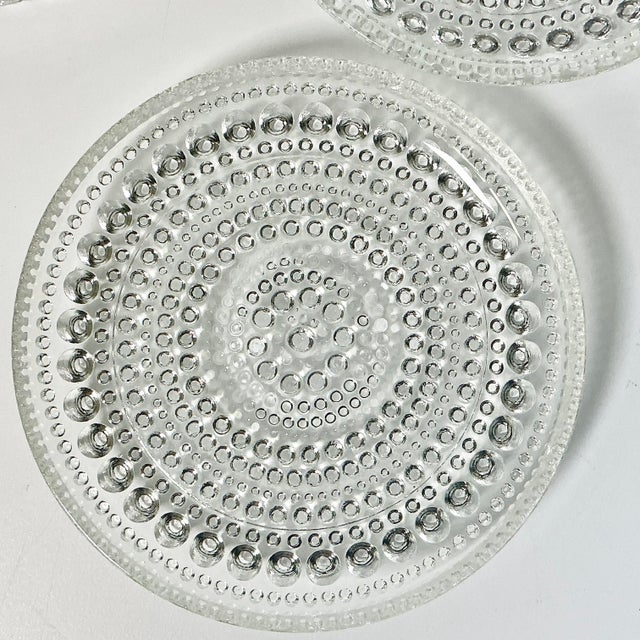 1980s Vintage Chippendale Hollywood Regency Crystal Coasters - Set of 6. For Sale - Image 9 of 11