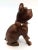 Folk Art Mid 20th Century German Wood Chiseled Dog Figurine For Sale - Image 3 of 11