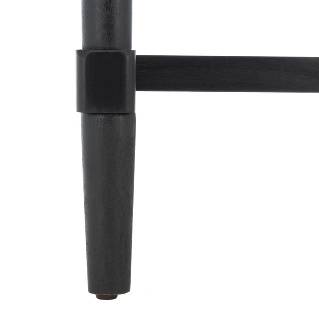Black Estella 1 Drawer Accent Table in Black For Sale - Image 8 of 11