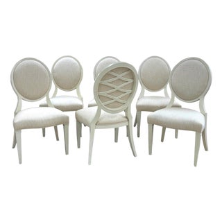 Caracole/Schnadig Taste-Full Dining Side Chairs, Set of 6 For Sale