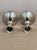 English Vintage Pewter Candle Sticks, Pair For Sale - Image 3 of 4