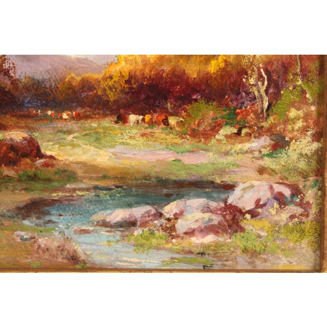 1920s California Landscape Painting by Alexis Podchernikoff For Sale - Image 5 of 12