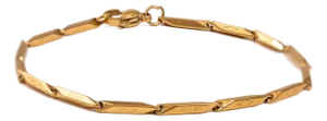 Golden Strength Men’s Chain Bracelet