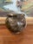 Ceramic Vintage Studio Pottery Jar With Glazed Bird Silhouette and Earthy Green Finish For Sale - Image 7 of 9
