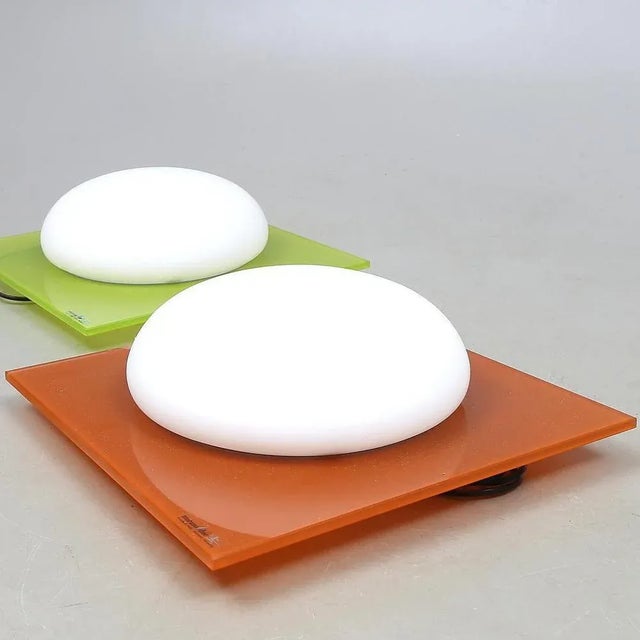 Murano Glass Wall Lamps Gio S P-Pl 40 by Michele Sbrogiò for Murano Due, 1990s, Set of 2 For Sale - Image 3 of 5