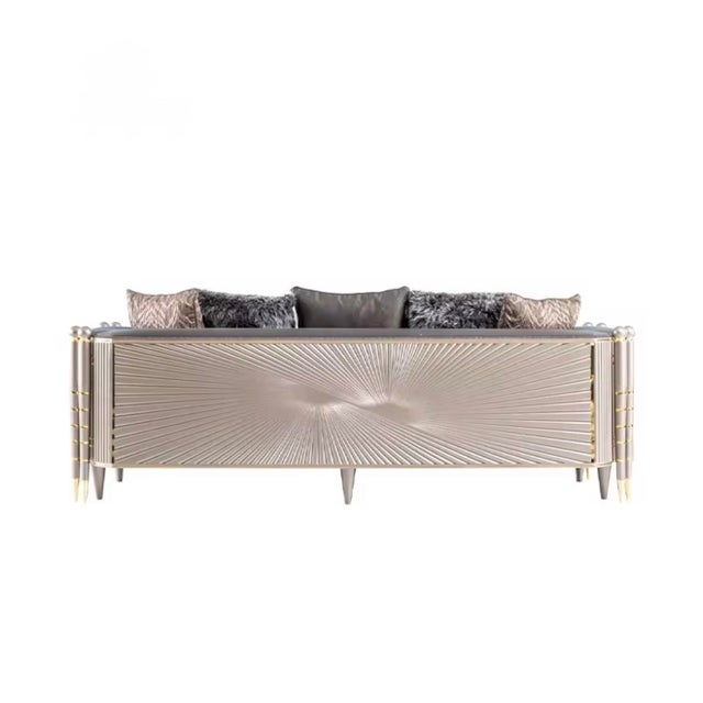 Small – Maison Velour Imperial Luxe Sofa For Sale - Image 4 of 6