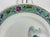 Vintage Hand-Painted Chinese Famille Rose Landscape & Turquoise Enamel Dish Set - Pair For Sale - Image 4 of 8