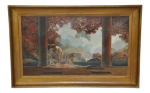 "Daybreak" Original 20th Century Oil Painting After Parrish