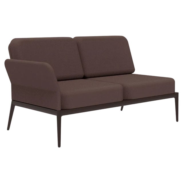 Cover Chocolate Double Right Sofa by Mowee For Sale