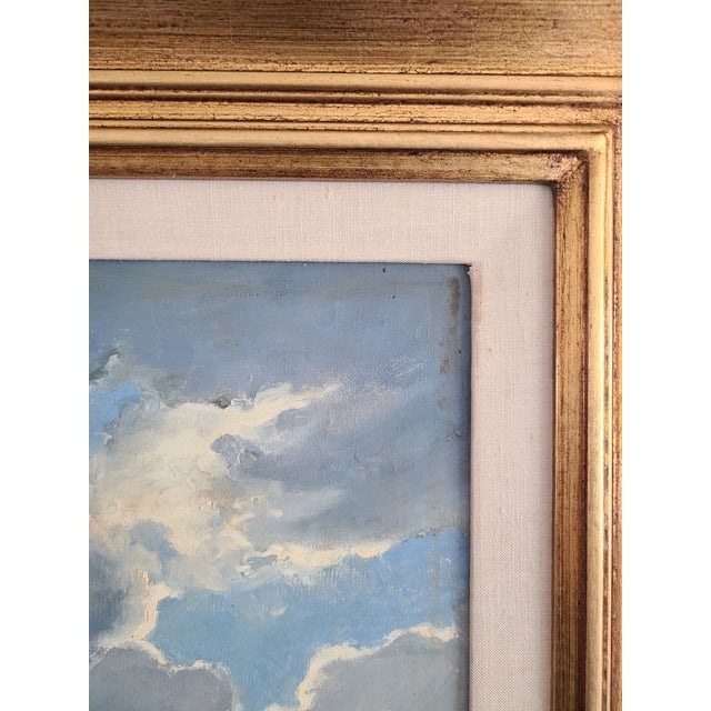 Joshua Meador Vintage Oil Painting Plein Air Rural California Landscape For Sale - Image 17 of 18