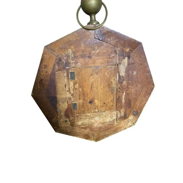 French Rosewood and Boxwood Cased Wall Clock, 19th-Century For Sale - Image 11 of 15