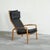 Lounge Chair in Birch and Black Leather attributed to Yngve Ekström for Swedese, 1970s For Sale - Image 6 of 12