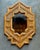 Vintage Boho Faceted Rattan Mirror For Sale - Image 10 of 12